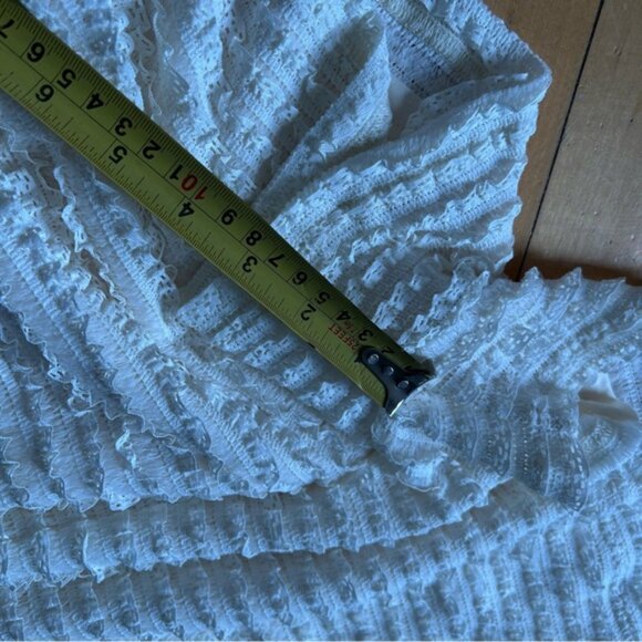 Sofie Schnoor Sz S Knickers Ruffle Lace Romantic Off White Short - Picture 9 of 11